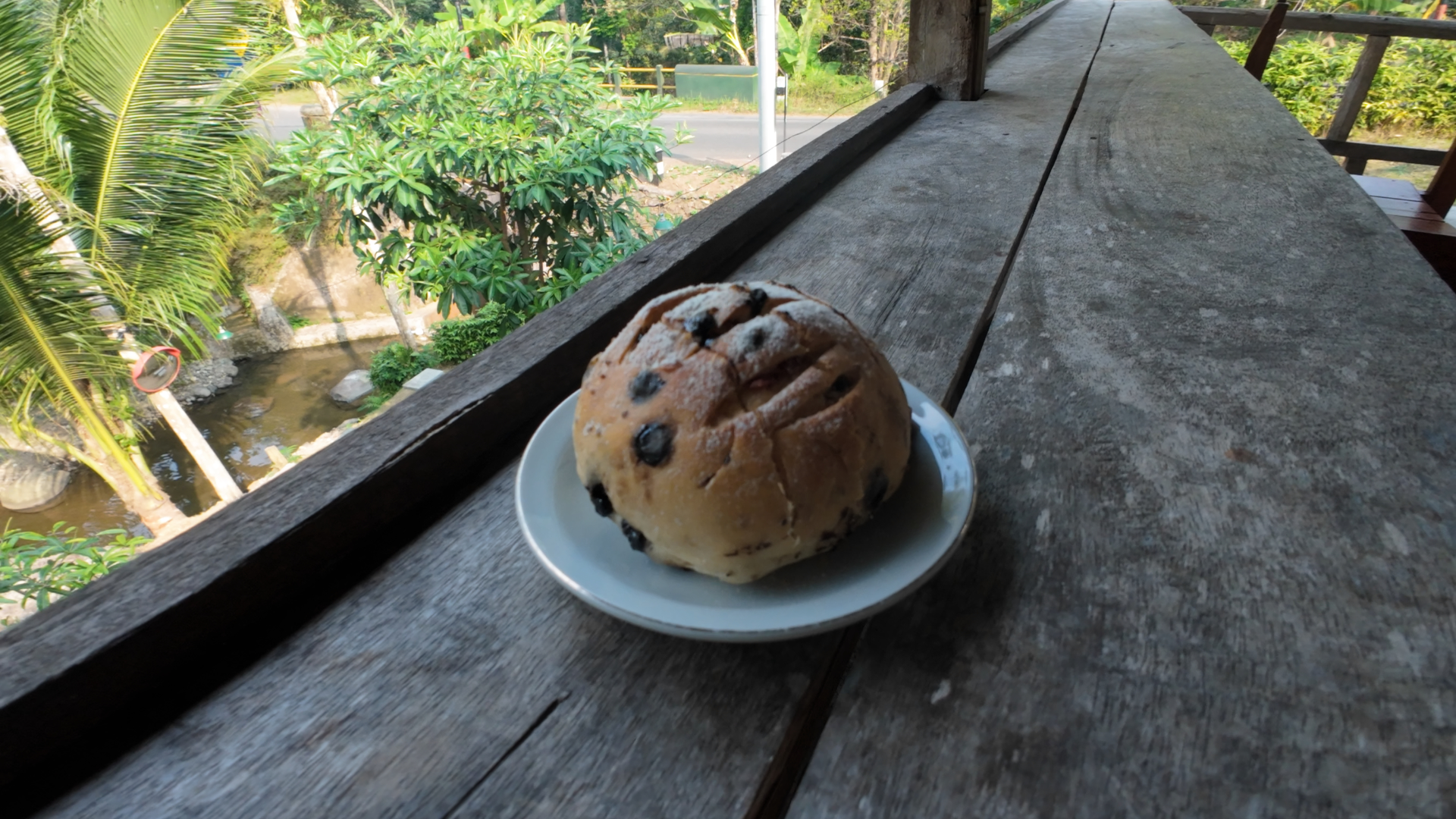 Handcrafted bread and coffee at RIZ in the Menoreh Hills